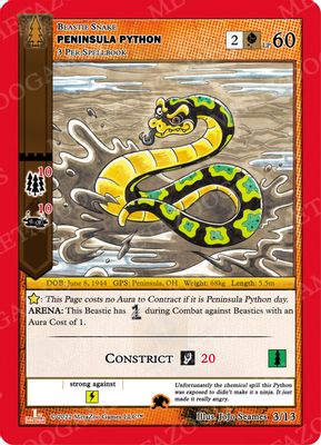Peninsula Python
