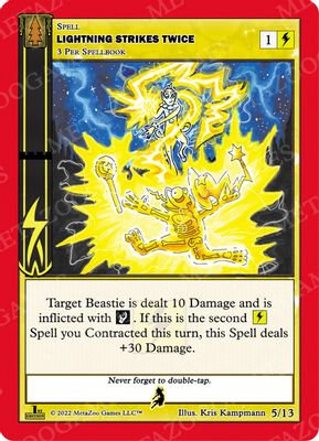 Lightning Strikes Twice