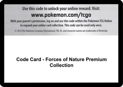 Code Card - Forces of Nature Premium Collection