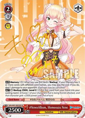 #NenesAlbum, Momosuzu Nene (SP)