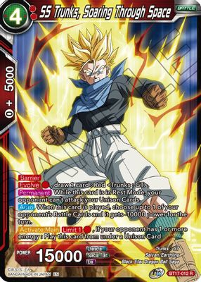 SS Trunks, Soaring Through Space