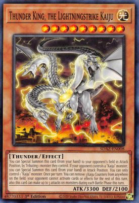 Thunder King, the Lightningstrike Kaiju