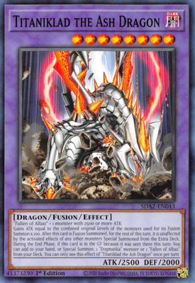 Titaniklad the Ash Dragon