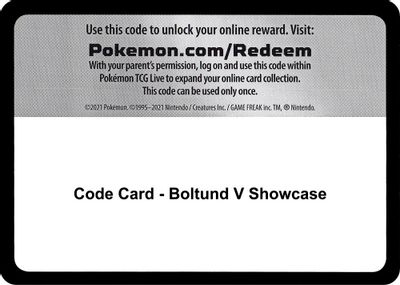Code Card - Boltund V Showcase