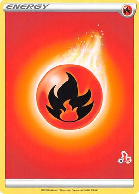 Fire Energy (#8 Cinderace Stamped)