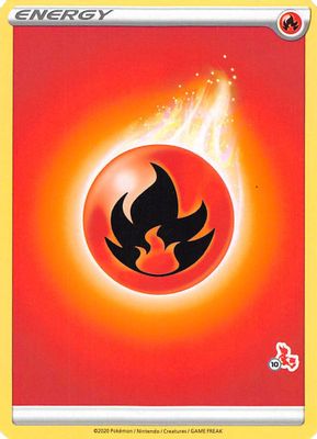 Fire Energy (#10 Cinderace Stamped)