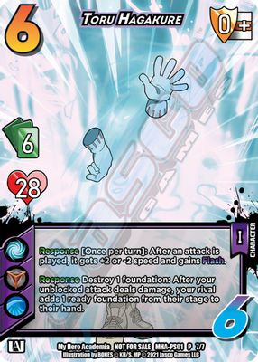 Toru Hagakure (Provisional Showdown 1)
