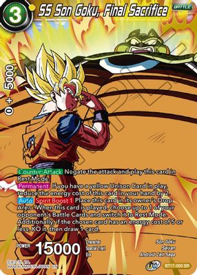 SS Son Goku, Final Sacrifice