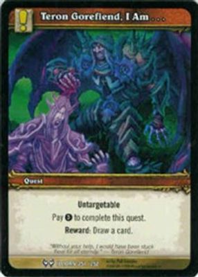 Teron Gorefiend, I Am