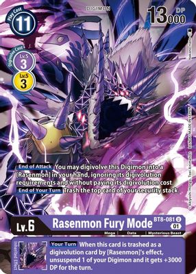 Rasenmon Fury Mode