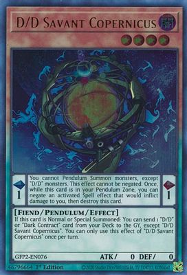 D/D Savant Copernicus