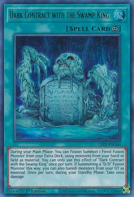 Dark Contract with the Swamp King