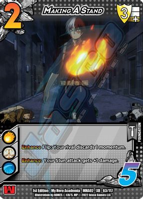Making A Stand (XR)
