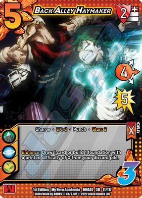Back Alley Haymaker (XR)