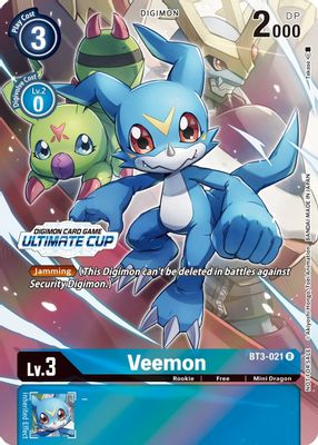 Veemon - BT3-021 (Ultimate Cup 2022)