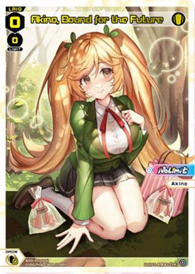 Akino, Bound for the Future (April 2022)