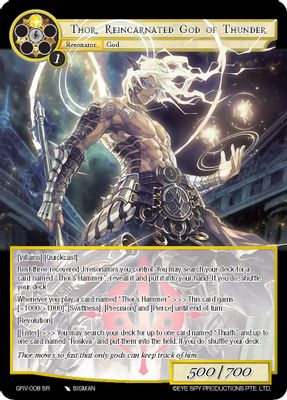 Thor, Reincarnated God of Thunder