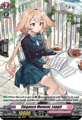 Elegance Moment, Loppil (Holo)