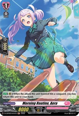 Morning Routine, Aera (Holo)