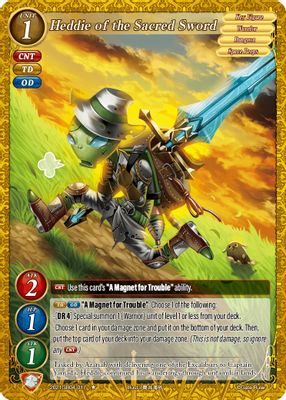 Heddie of the Sacred Sword
