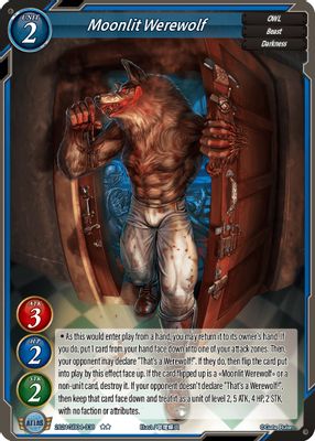 Moonlit Werewolf