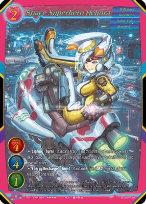Space Superhero Heliora
