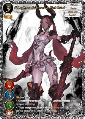 Fleira, Demon Princess of the Black Sword (Uber Rare)