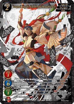 Koumei Kigaki, Esteemed Hexomancer (Uber Rare)