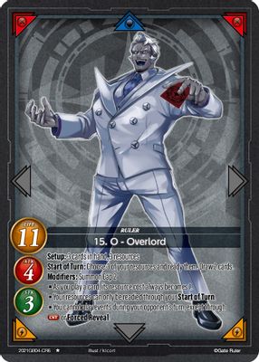 15. O - Overlord (CR6)