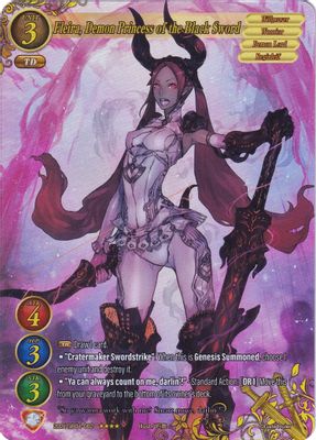 Fleira, Demon Princess of the Black Sword (Full Art)