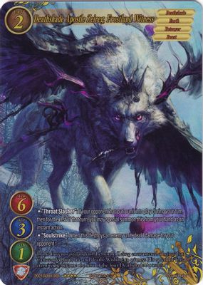 Deathshade Apostle Zeireg, Frostland Witness (Full Art)