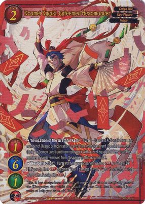 Koumei Kigaki, Esteemed Hexomancer (Full Art)