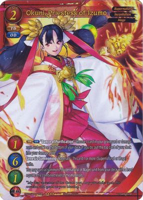 Okuni, Priestess of Izumo (Full Art)