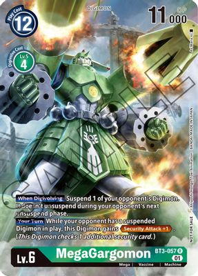 MegaGargomon (Tamer's Card Set 1)