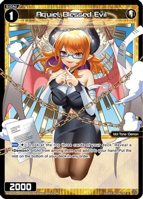 Aquiel, Blessed Evil (Parallel Foil)