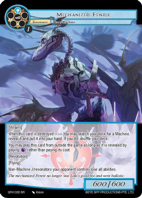Mechanized Fenrir