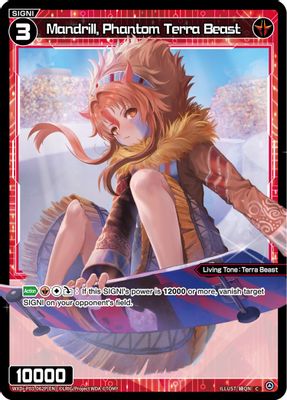 Mandrill, Phantom Terra Beast (Parallel Foil)