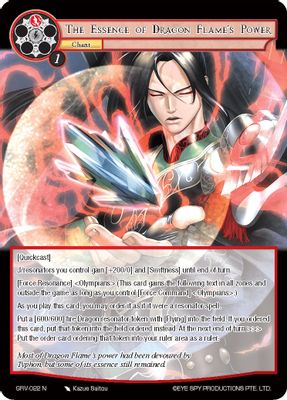 The Essence of Dragon Flame's Power
