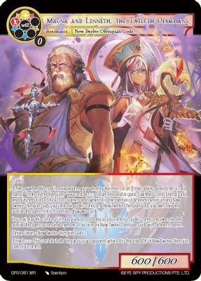 Magna and Lenneth, the Twelfth Olympians