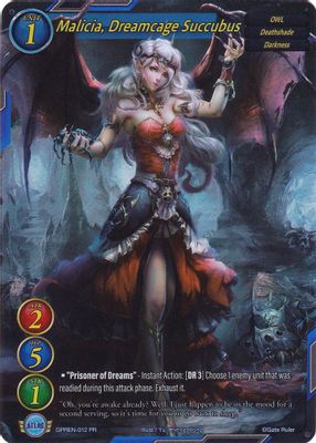 Malicia, Dreamcage Succubus
