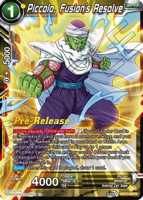 Piccolo, Fusion's Resolve