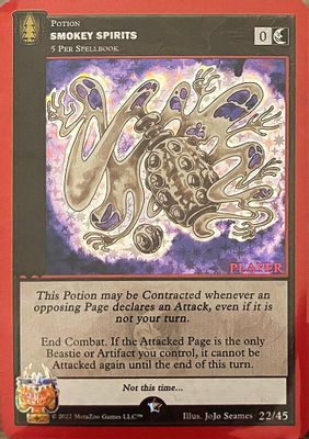 Smokey Spirits (Player Stamped)