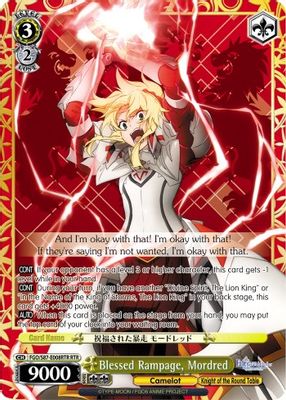 Blessed Rampage, Mordred (RTR)