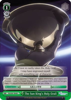 The Sun King's Holy Grail