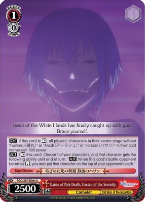Dance of Pale Death, Hassan of the Serenity