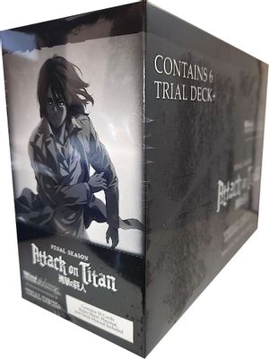 Attack on Titan: Final Season Trial Deck+ Display