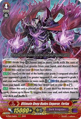 Ultimate Deep Hades Emperor, Forfax