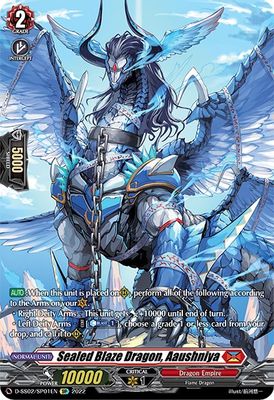 Sealed Blaze Dragon, Aaushniya (SP)