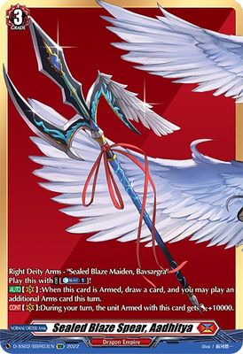 Sealed Blaze Spear, Aadhitya (BSR)