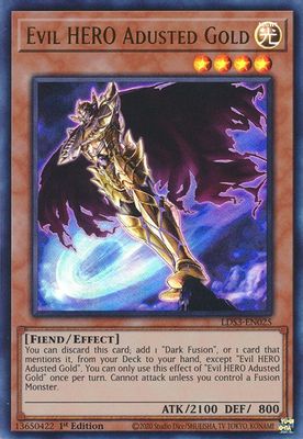 Evil HERO Adusted Gold